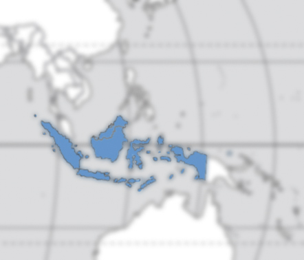 Map Indonesien